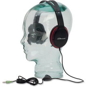 CCS15153 Stereo Headphones with In-line Volume Control - Perfect for Gaming, Music & Online Classes