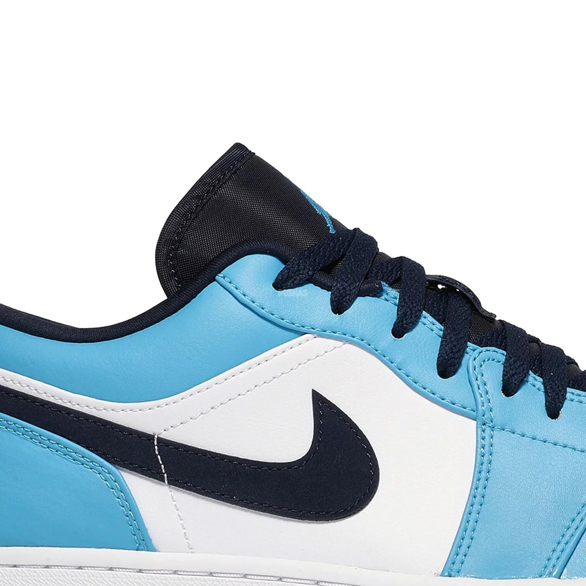 Air Jordan 1 Low 'UNC' Men's Basketball Shoes - Classic Blue & White Sneakers for Casual Wear, Street Style & Court Performance