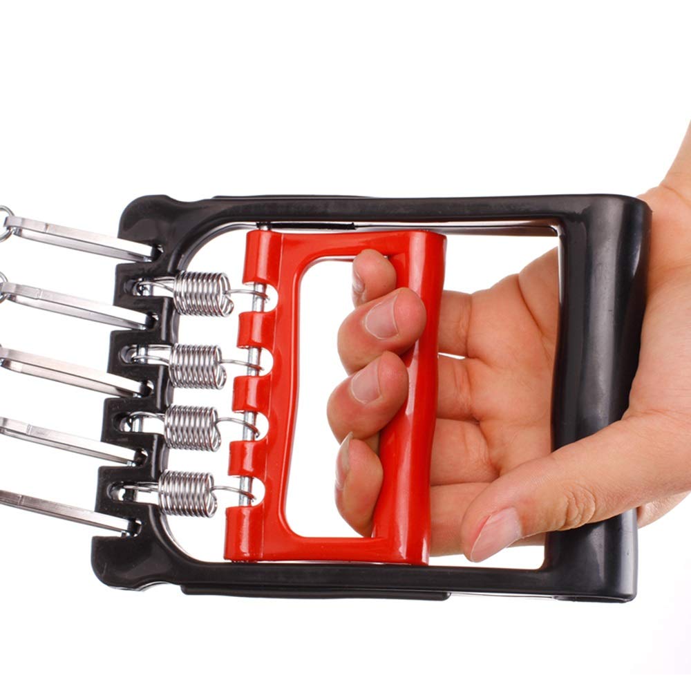 3-in-1 Home Gym Equipment Set - Spring Arm Chest Expander, Hand Gripper & Pull-Up Bar for Strength Training & Weight Loss | Perfect for Small Spaces & Home Workouts