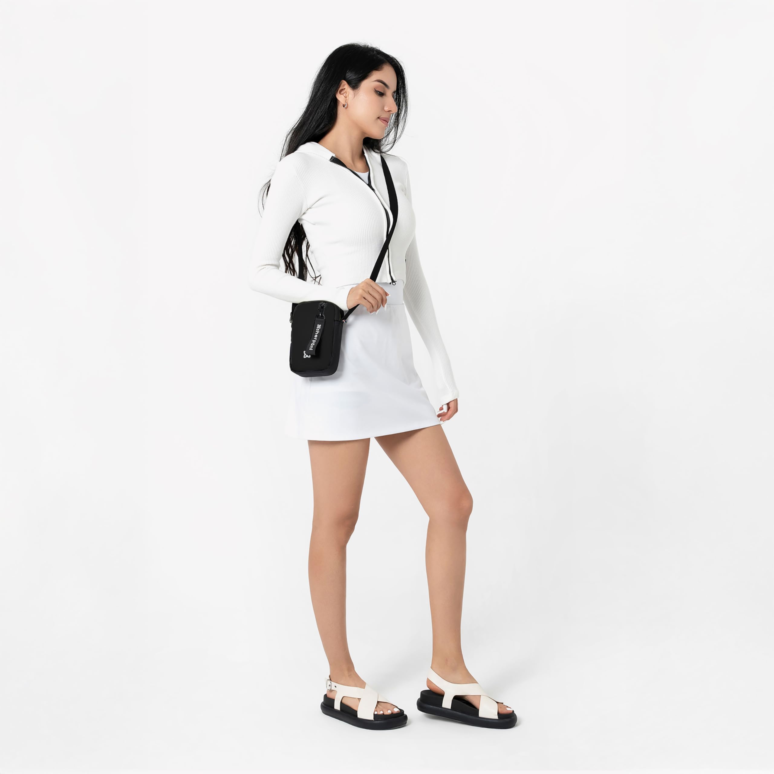Sherpani Rogue Mini Crossbody Bag for Women - Stylish Shoulder Purse with Adjustable Strap, Lightweight Travel Bag | Perfect for Daily Use, Shopping, Work & Vacation Accessories