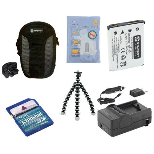 Fujifilm FinePix JX280 Digital Camera Accessory Kit - Includes Cleaning Kit, Charger, 2GB Memory Card, Case, Battery & Tripod - Perfect for Travel, Photography & Vlogging