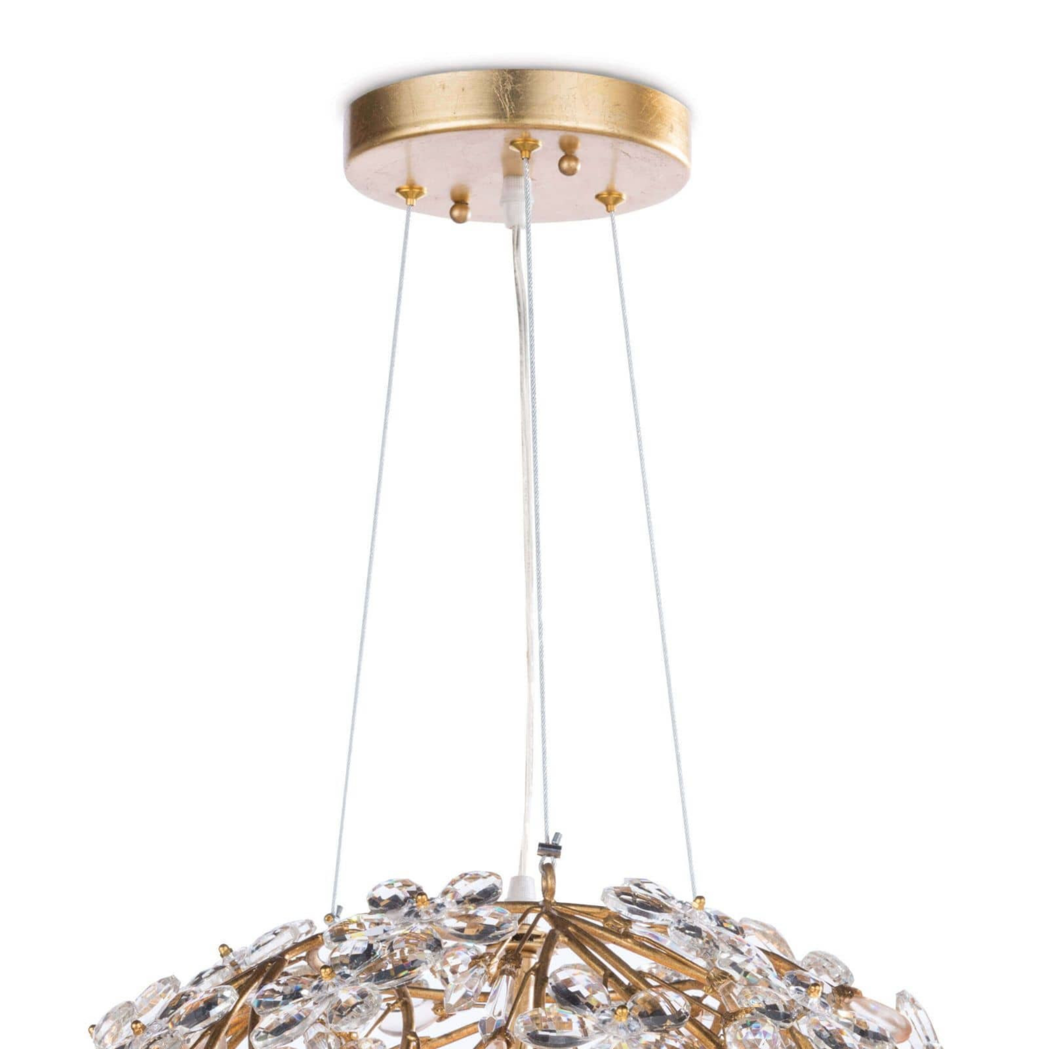 Elegant Cheshire Crystal Chandelier Small - Perfect for Dining Room, Bedroom, or Entryway Lighting Decor