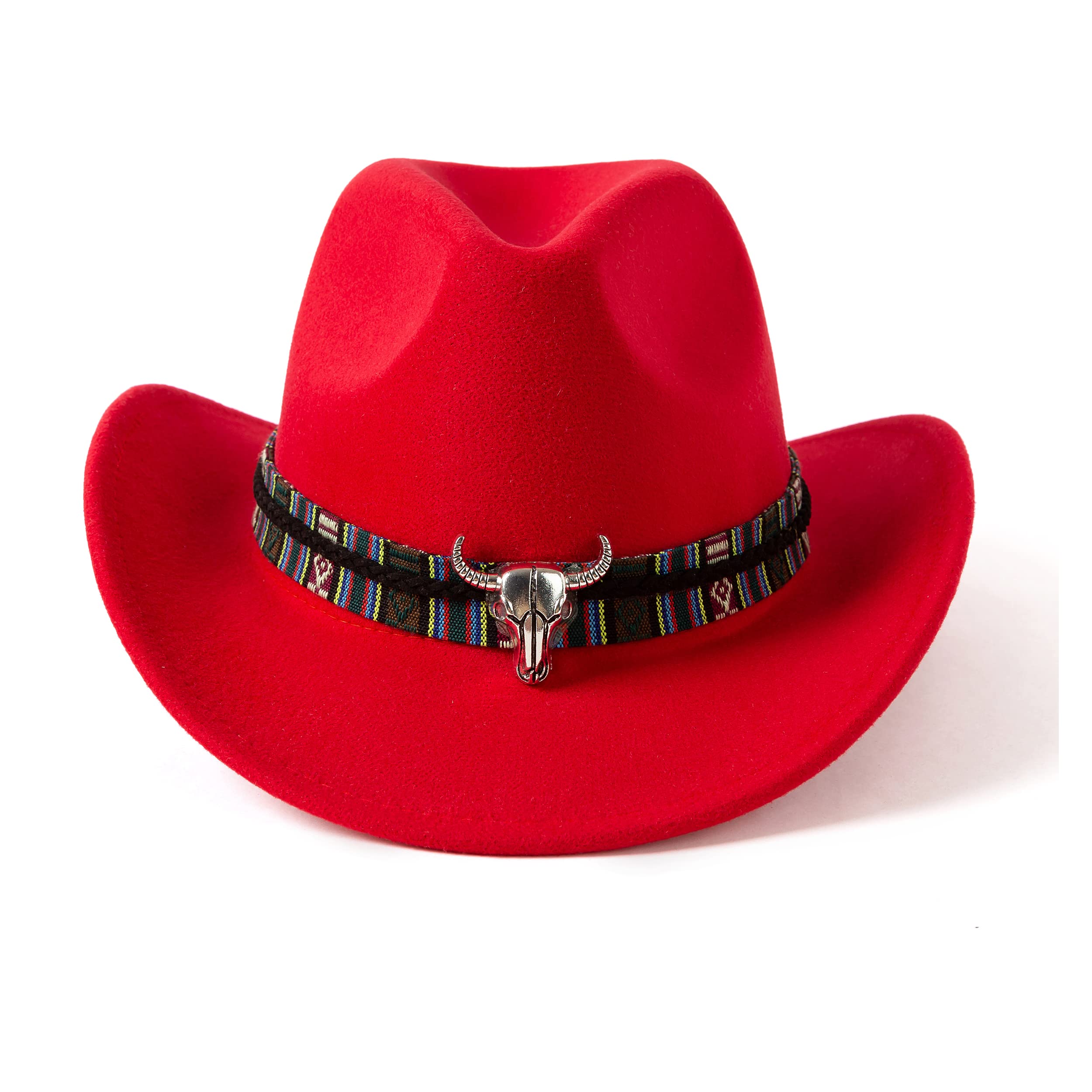Gossifan Classic Women's Western Cowboy Cowgirl Hat with Wide Belt - Stylish Outback & Rodeo Accessory for Country Music Festivals, Horse Riding, and Outdoor Adventures