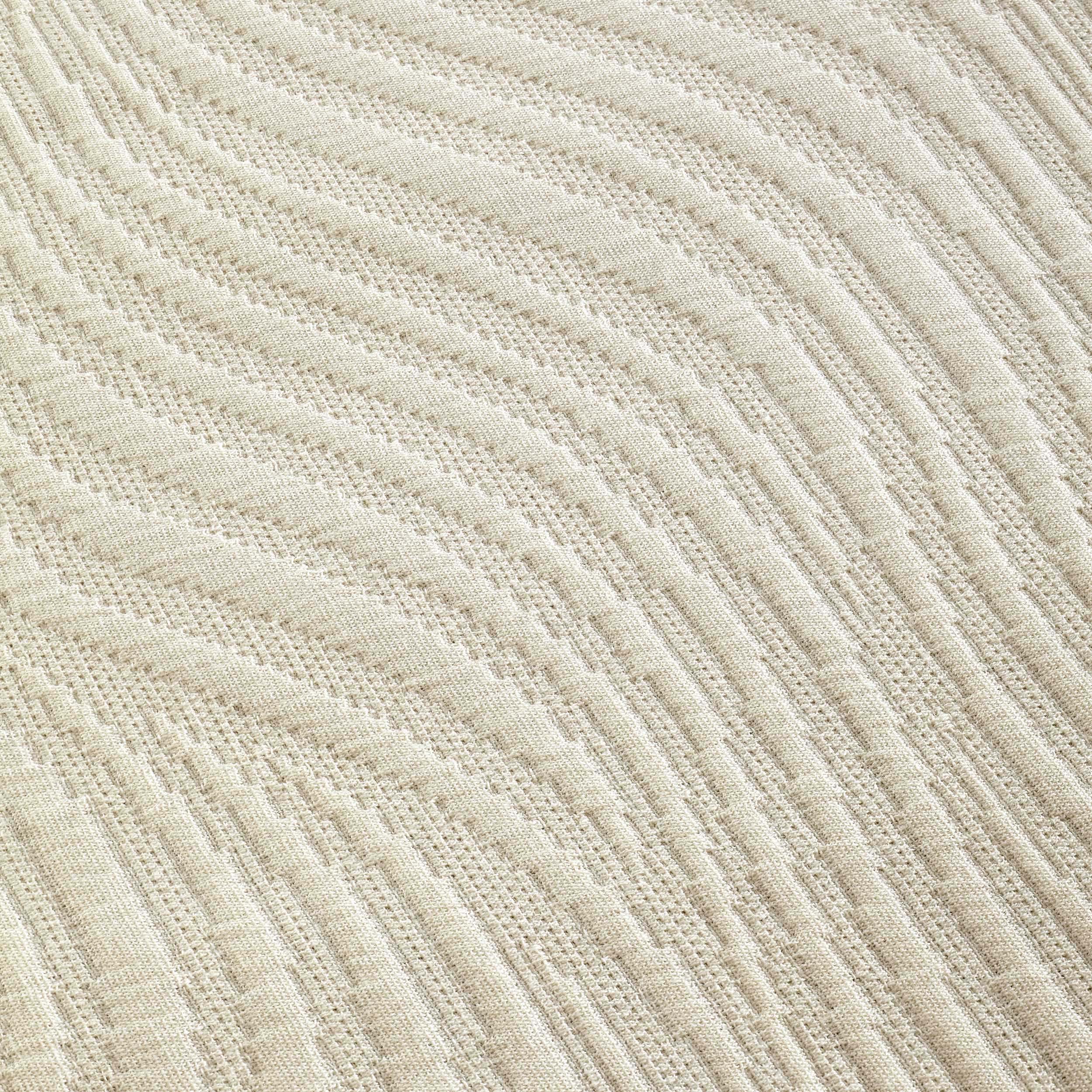 Luxury Cascade Cotton Jacquard Matelassé 3-Piece Bedspread Set - Queen Size Bedding with Elegant Textured Design for Master Bedroom & Guest Room Decor