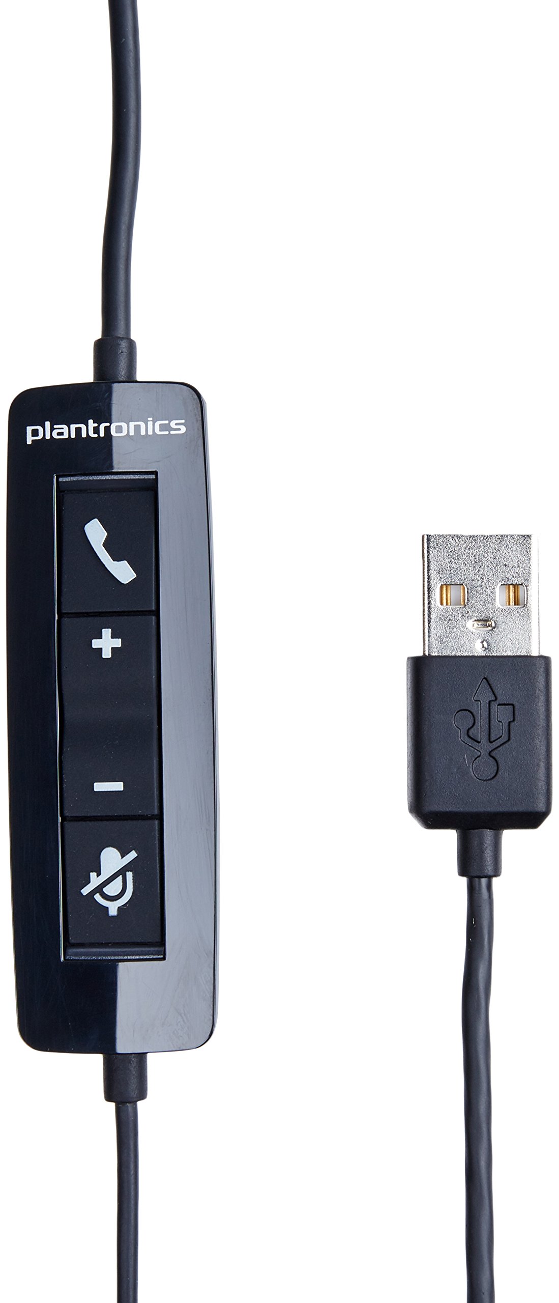Plantronics Blackwire C435-M UC Stereo/Mono Headset - Microsoft Lync Compatible, Noise-Canceling Mic, Lightweight Design for Office & Call Center Use - Black (Non-Retail Packaging)
