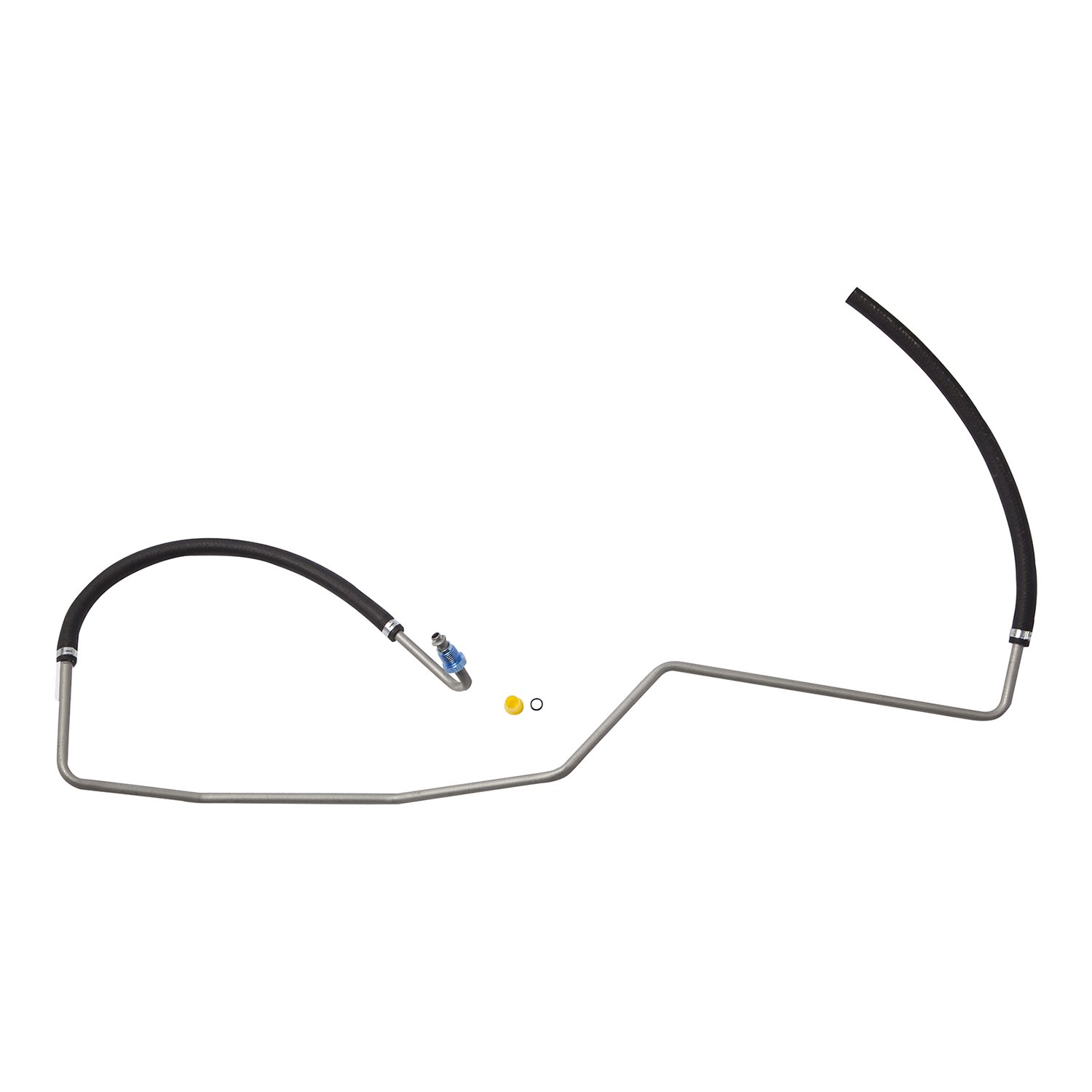 Edelmann 92074 Power Steering Return Hose - High-Quality Replacement for Smooth Steering Performance | Perfect for Ford, Chevy, Dodge & More | Ideal for DIY Repairs & Professional Mechanics