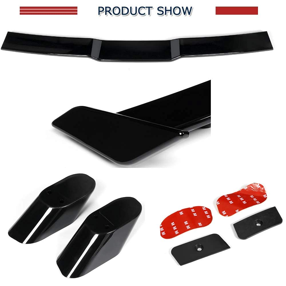 ABS Gloss Black Rear Trunk Spoiler for 2018-2020 Toyota Camry LE SE XLE XSE (8th Gen) - Boot Wing Lip Spoiler - Enhances Style & Aerodynamics - Perfect for Car Enthusiasts & Custom Upgrades