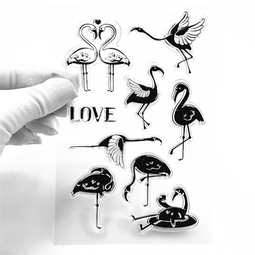 Flamingo Love Swan