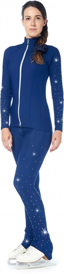 Premium Figure Ice Skating Pants - Handmade in Italy - Breathable Stretch Fabric for Comfort & Performance - Perfect for Practice, Training & Competition Wear