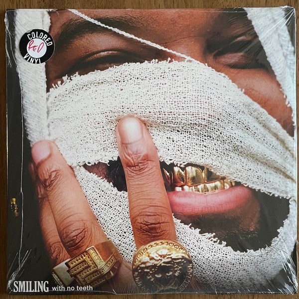 Genesis Owusu - Smiling With No Teeth (2xLP, Album, Limited Edition Red Vinyl, Mint Condition) - Perfect for Record Collectors & Vinyl Enthusiasts