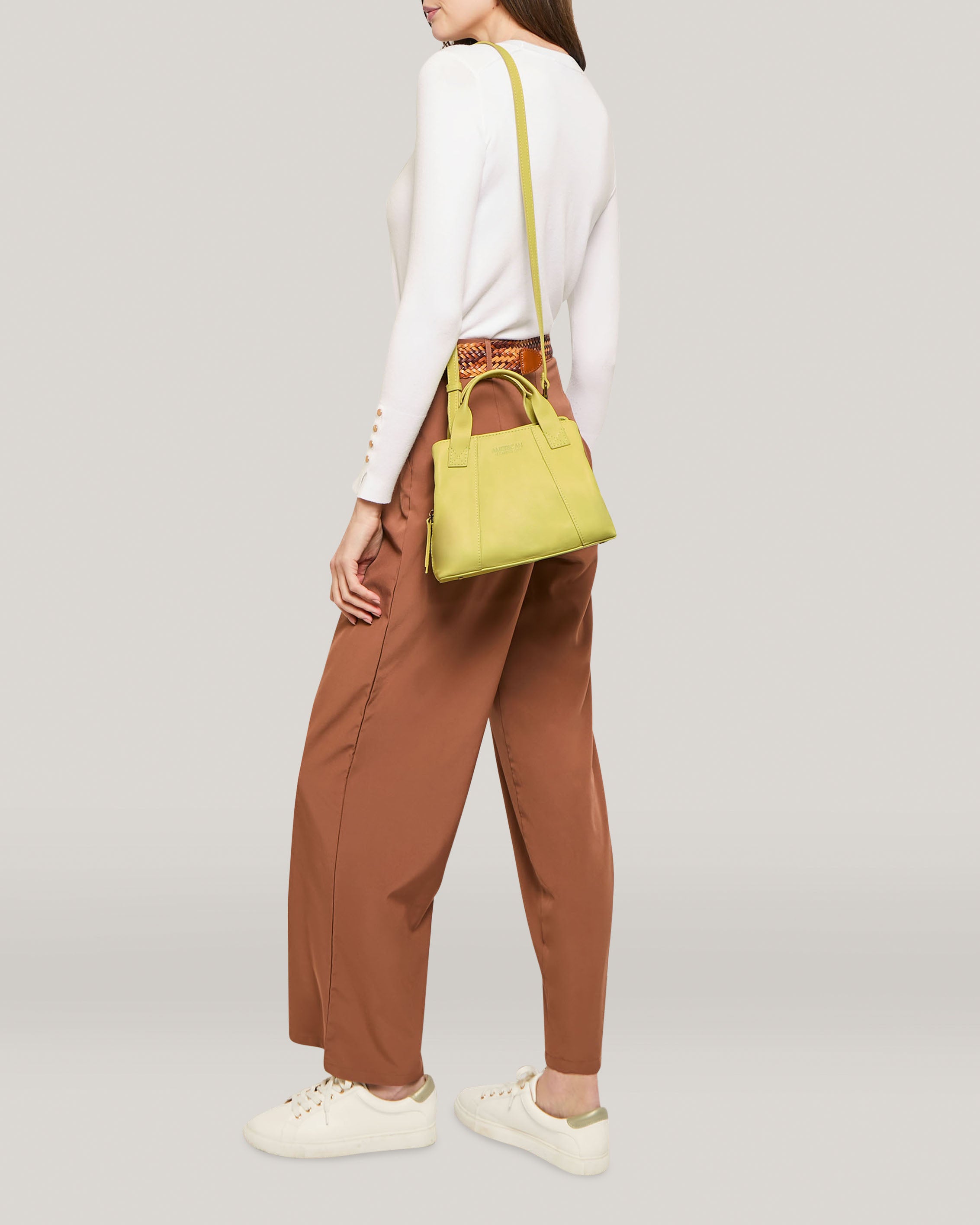 Ada Triple Entry Crossbody Bag for Women - Stylish & Secure Multi-Pocket Purse - Perfect for Travel, Work, and Everyday Use
