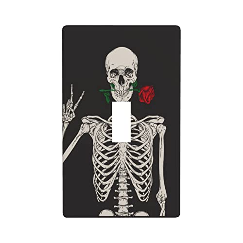 Skull With Rose