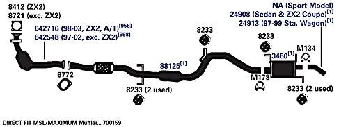 AP Exhaust Pipe 88125 - Durable Performance for Cars & Trucks