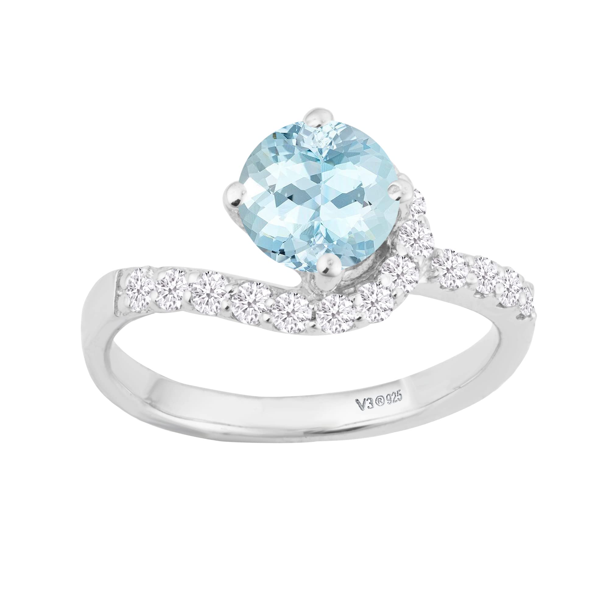 Promise Ring Sterling Silver - Elegant & Durable 925 Silver Ring for Women, Perfect for Anniversaries, Engagements & Romantic Gifts