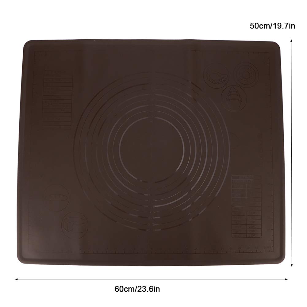 Non-Stick Silicone Baking Mat for Cakes, Bread & Pastries - Reusable Dough Pad for Home Kitchen & Restaurant Use - Perfect for Baking, Rolling Dough & Cookie Making