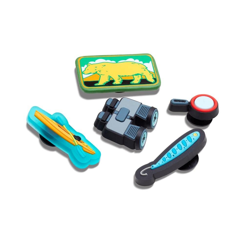 Crocs Jibbitz Shoe Charms 10-Pack - Fun & Customizable Clog Accessories for Kids & Adults - Perfect for Personalizing Crocs Shoes for School, Work & Play