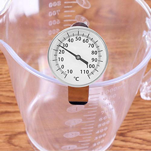Instant Read Food Thermometer - Accurate Metal Probe for Cooking & Coffee - Home & Kitchen Use
