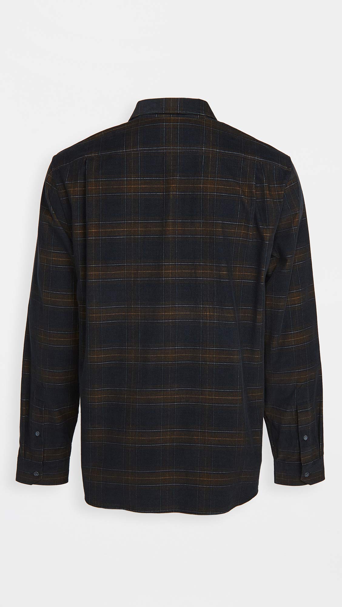 Vince Men's Corduroy Plaid Button-Down Shirt - Stylish Casual & Workwear for Fall & Winter Outfits
