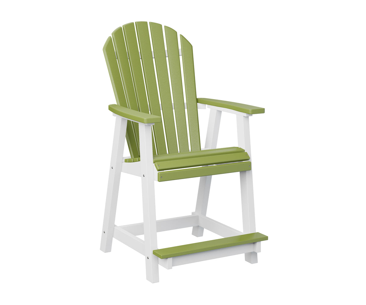 Berlin Gardens Comfo Back Counter Chair - Comfortable Bar Stool for Kitchen Island, Breakfast Nook & Home Bar - Adjustable Height & Padded Seat