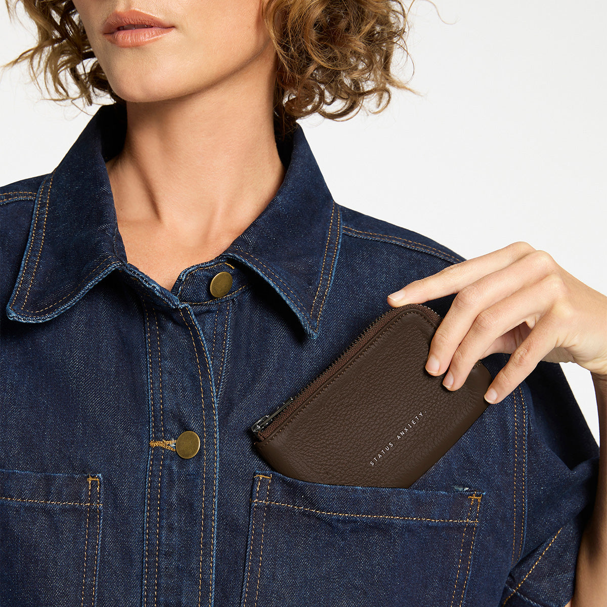 Left Behind Wallet in Cocoa - Slim RFID Blocking Minimalist Wallet for Men & Women | Perfect for Travel, Everyday Use & Gift Giving