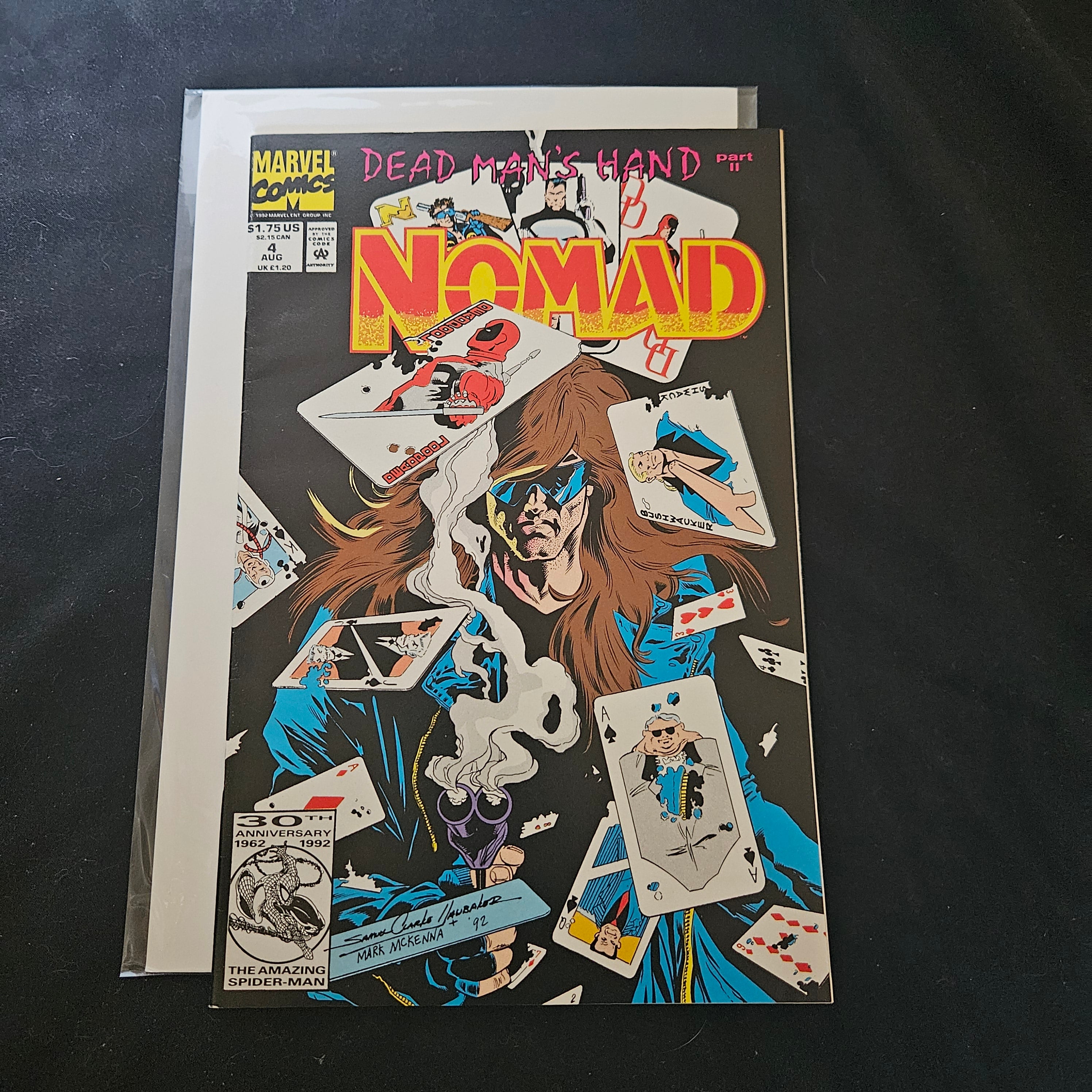 Dead Man's Hand: Nomad #4 - The Dead Man's Hand | Marvel Comic Book | 1998 Edition | Collectible Superhero Graphic Novel for Fans & Comic Enthusiasts