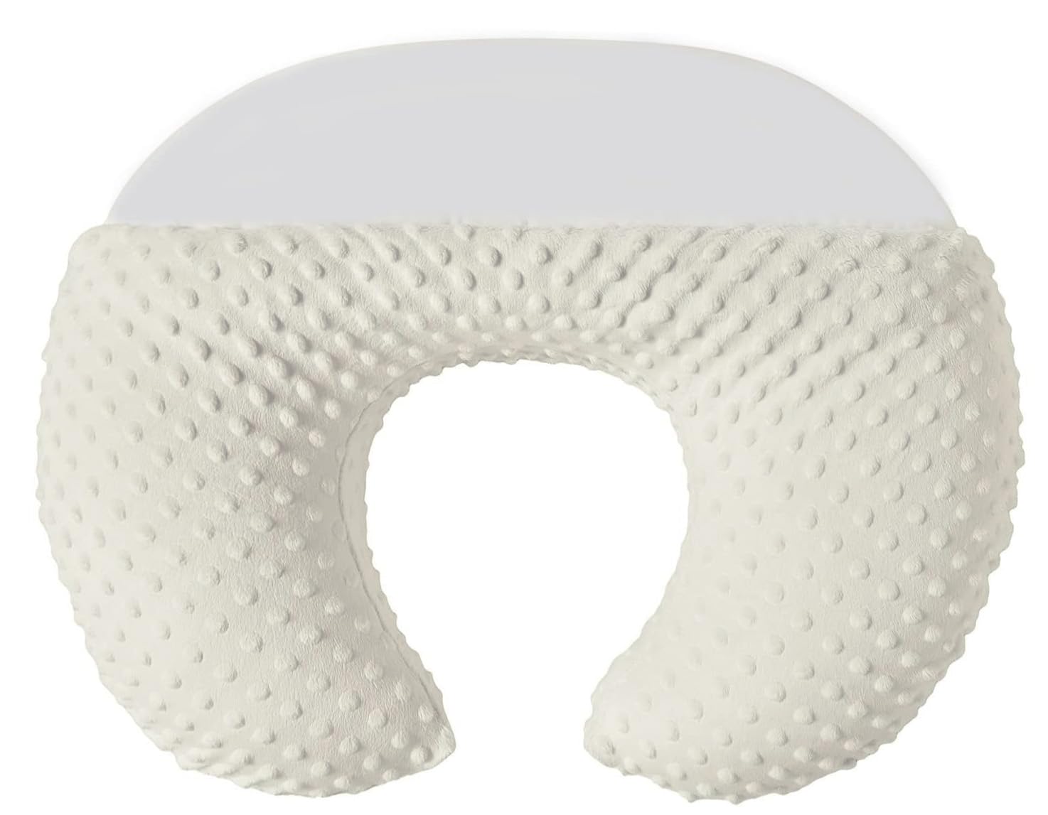 Nursing Pillow for Breastfeeding - Support for Newborn & Mom with Removable Cover - Perfect for Comfortable Nursing at Home