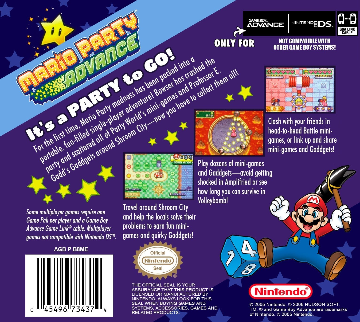 Super Mario Party Advance - Fun Multiplayer Board Game for Nintendo Switch | Family & Friends Game Night Entertainment