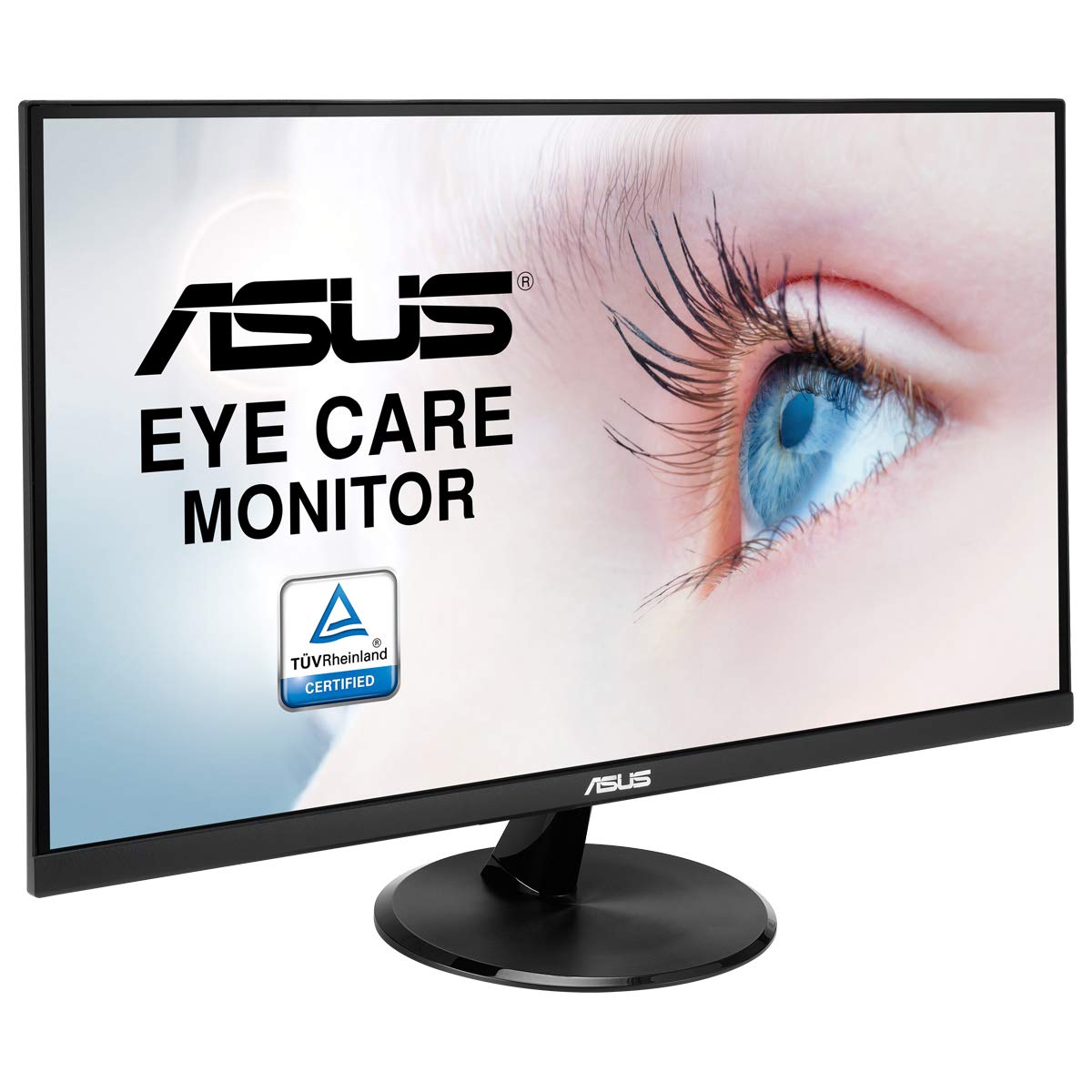 ASUS VP279HE 27-inch Full HD Monitor - 75Hz, 5ms GtG, IPS Panel, Adaptive Sync/FreeSync, HDR10, 1920x1080 Resolution - HDMI, D-Sub - Frameless Design for Home Office & Gaming
