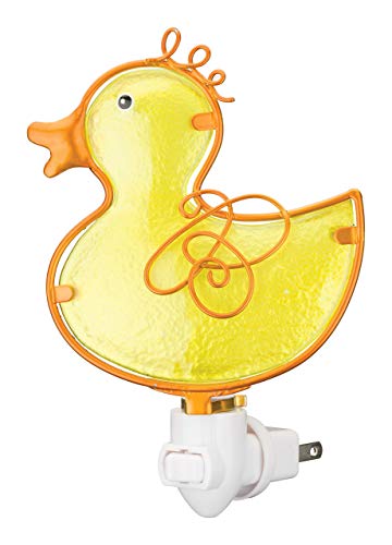 Regal's Duck-Shaped Night Light Plug-in Wall Outlet - Soft Glow LED for Kids & Nursery - Perfect for Bedrooms, Hallways & Bathrooms