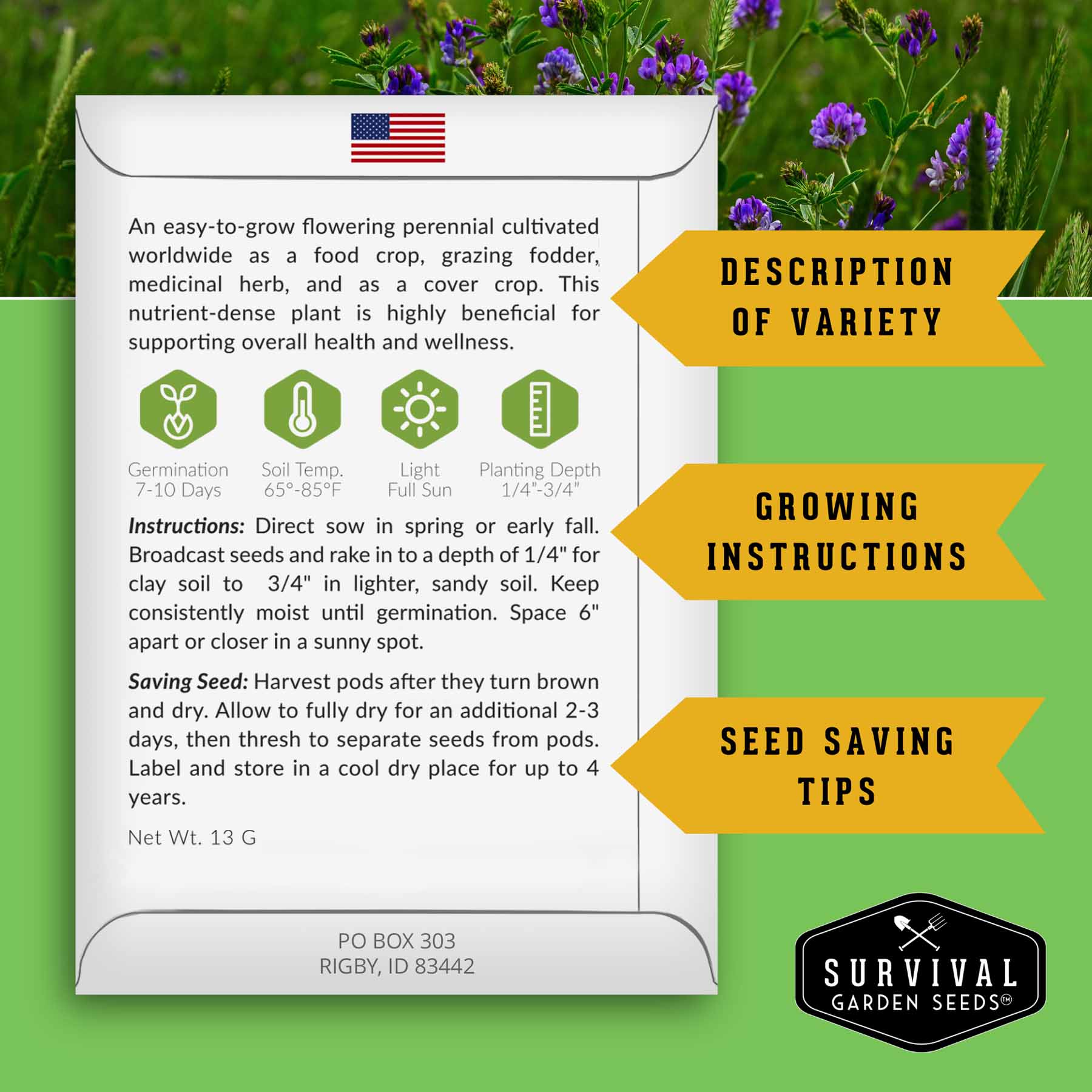 Ultimate Medicinal Herb Seed Collection - 36 Varieties of Healing Plants for Home Gardening, Herbal Remedies & Natural Wellness | Indoor/Outdoor Planting Kit