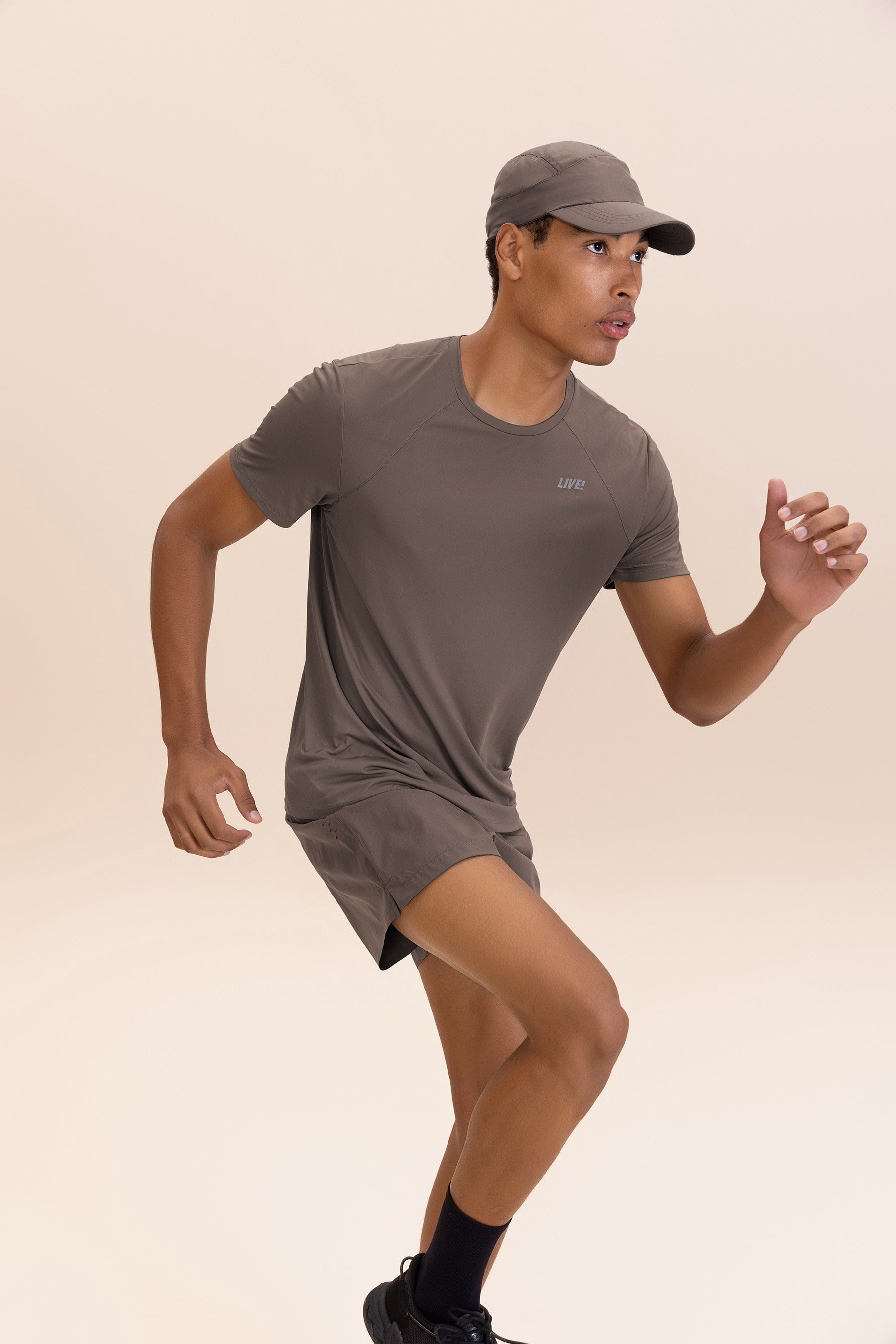 Dryside Men's 3 Inch Running Shorts - Lightweight Quick-Dry Athletic Shorts for Jogging, Gym Workouts & Outdoor Sports