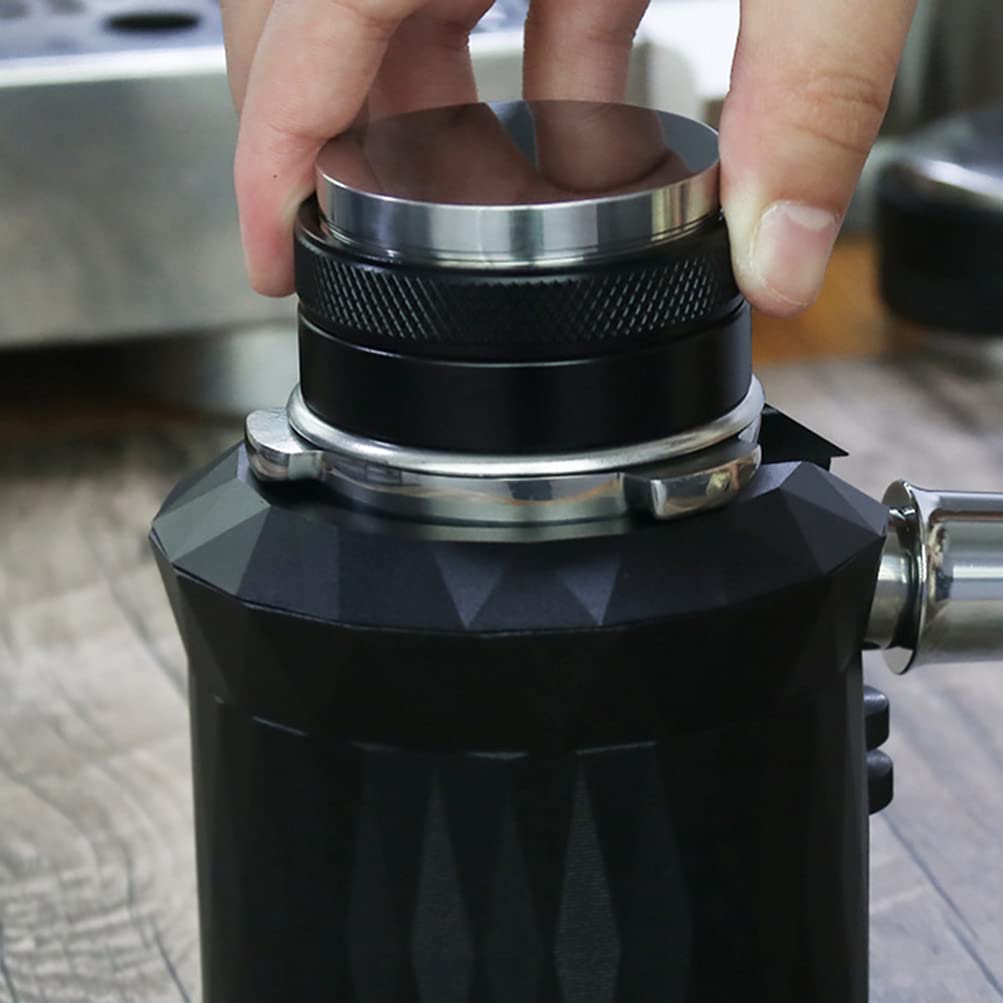 Premium Stainless Steel Coffee Tamper & Distributor - Espresso Leveling Tool for Perfect Coffee Grounds | Compatible with Nespresso & Espresso Machines | Ideal for Home Baristas & Coffee Shops