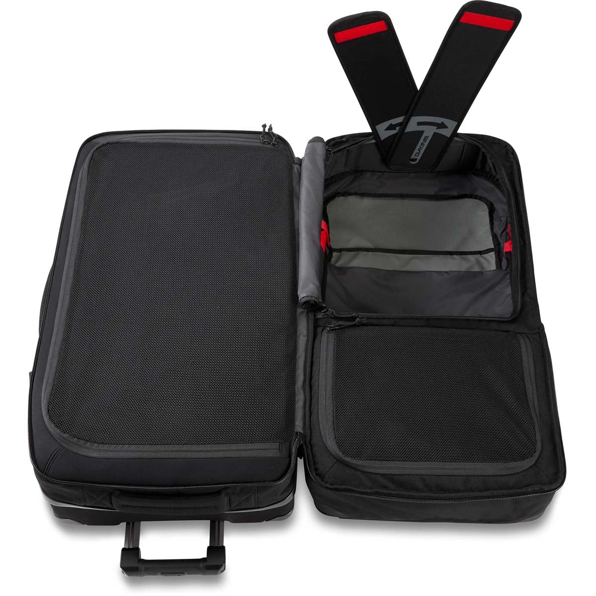 Dakine Split Roller Bag 85L Travel Luggage - Mulled Basil Green | Spacious Carry-On for Adventure Travel, Ski Trips & Road Trips