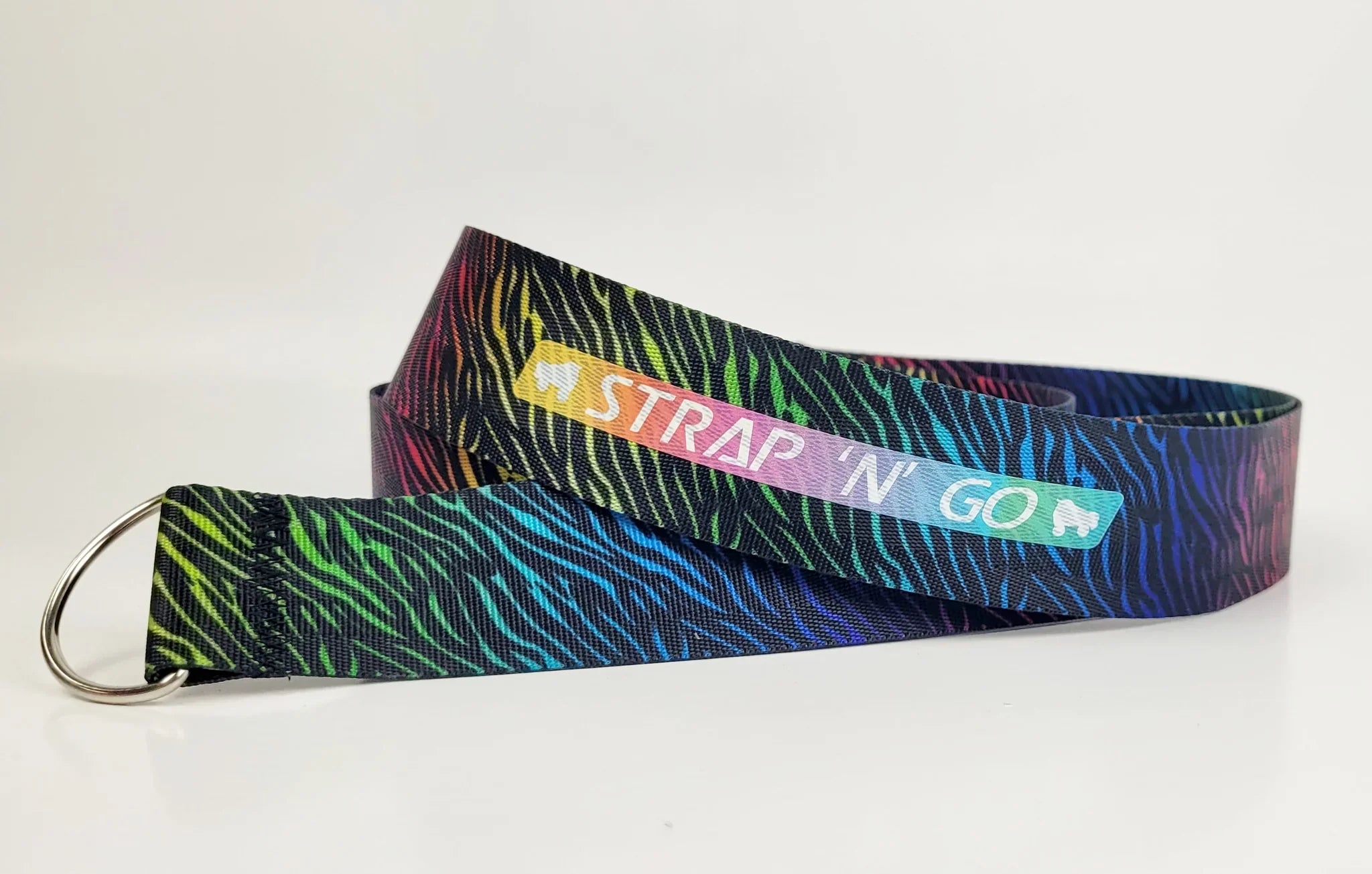 Strap N Go Roller Skate Leash - Adjustable Skate Strap with Multiple Patterns | Perfect for Roller Skating, Rink, and Outdoor Skate Sessions