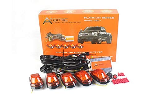 Ford Super Duty LED Roof Lights - Amber for 2017-2018 Models | Off-Road & Work Trucks