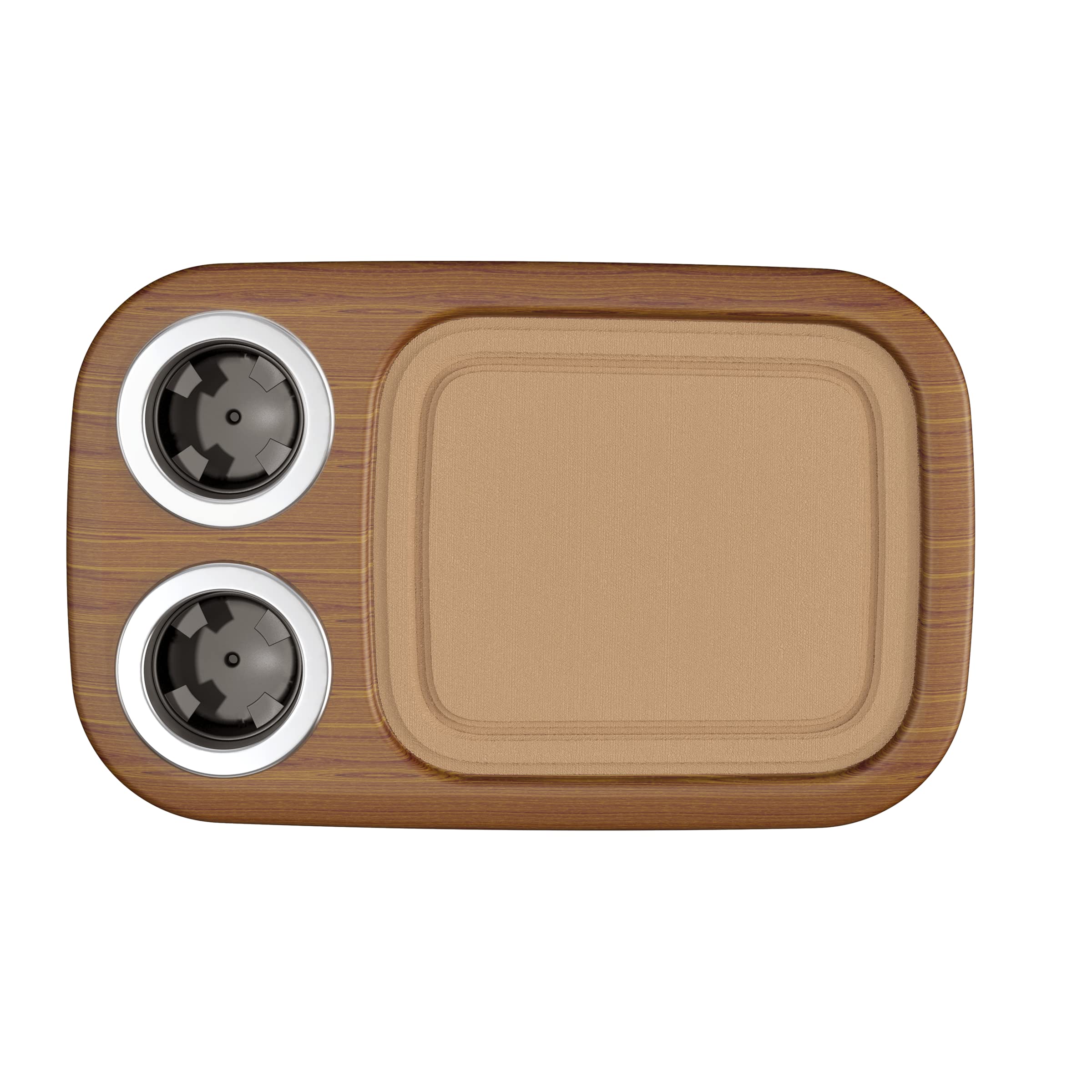 Manufacturers' Select ITC Marine Cocktail Boat Table Leg Set - Stainless Steel Pontoon Accessories with Center Foam Mat | Perfect for Boating, Yachting & Outdoor Entertaining