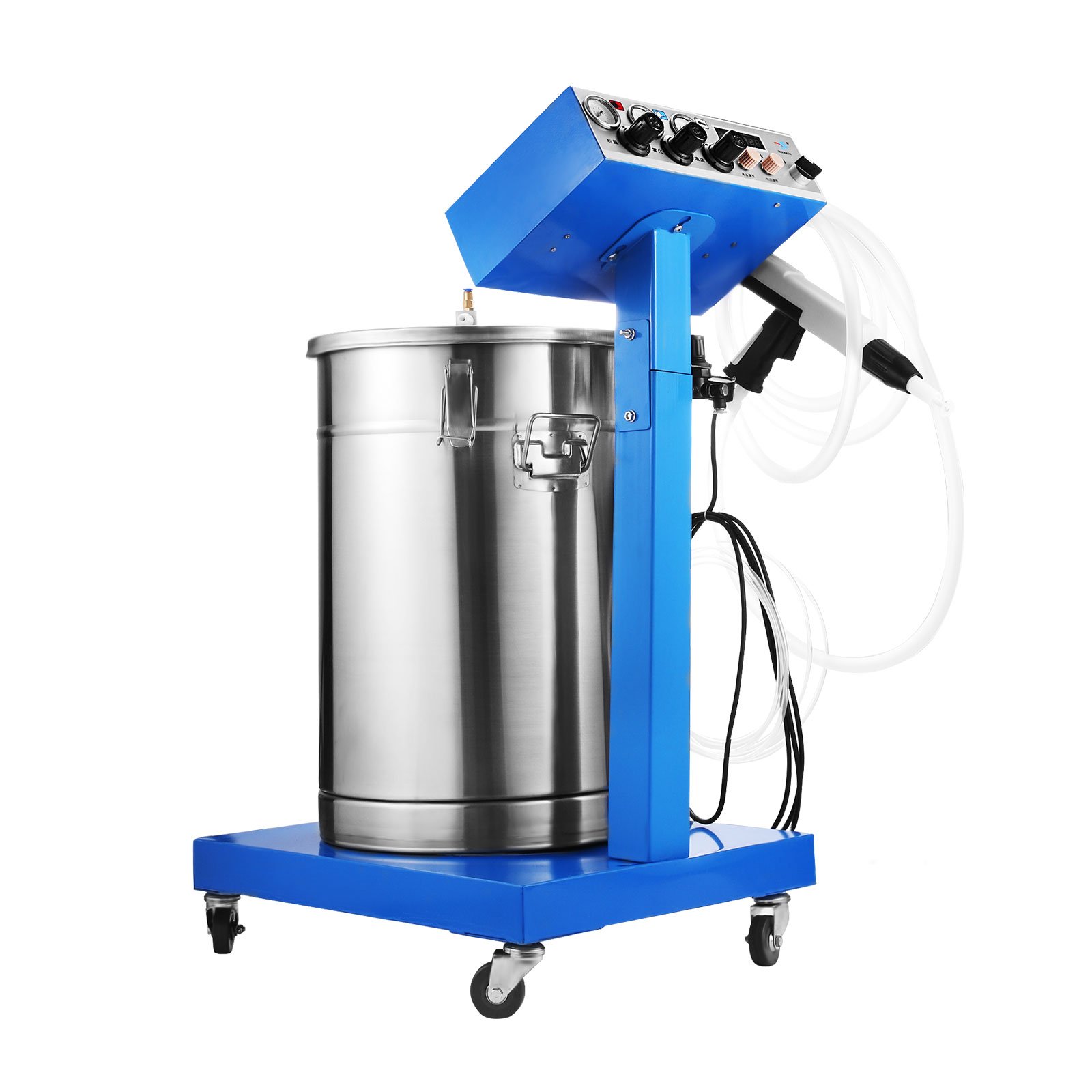 Mophorn 50W 45L Electrostatic Powder Coating Machine with Spray Gun - 450g/min Capacity (WX-958) | Perfect for Metal Furniture, Automotive Parts & DIY Powder Coating Projects