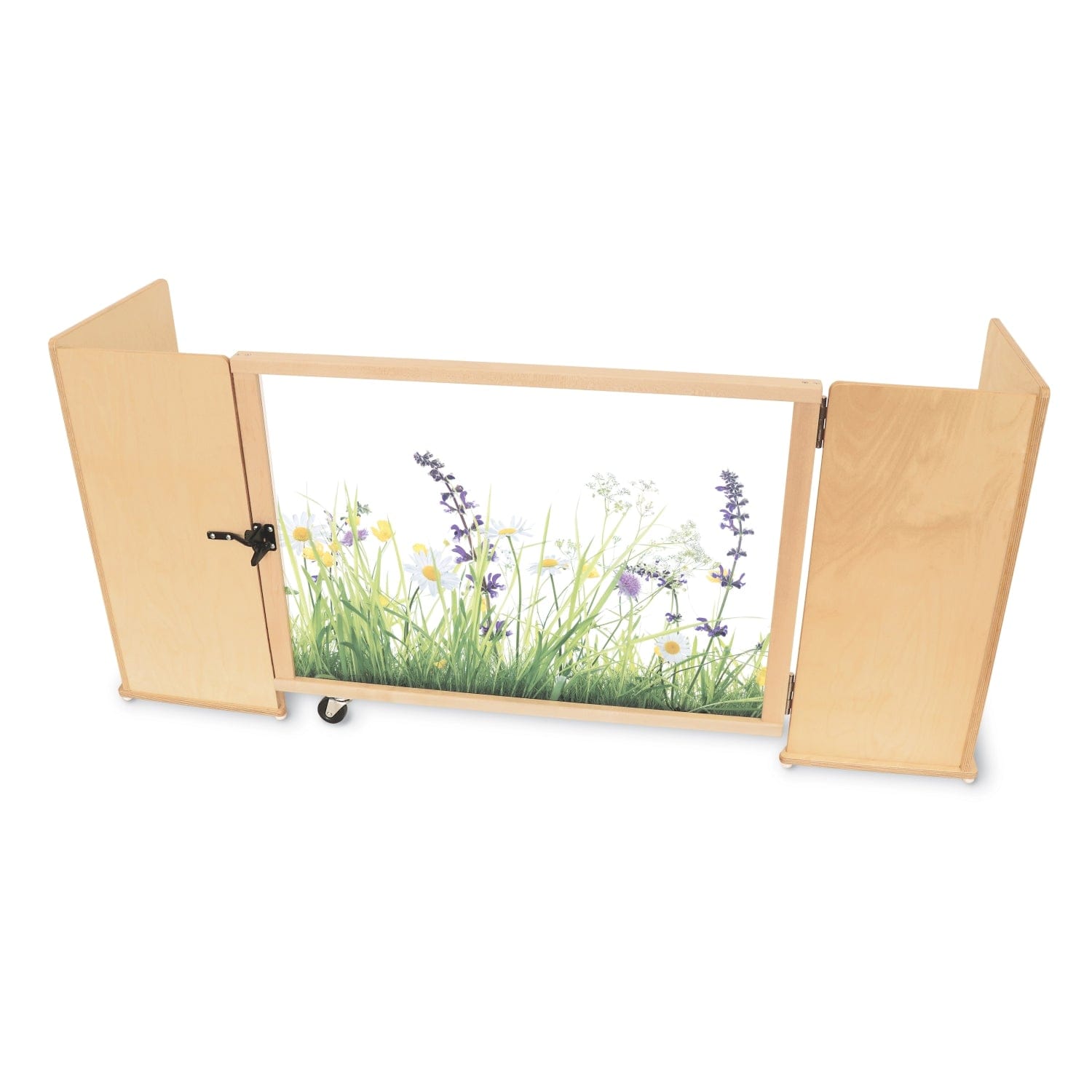 Nature View Divider Gate - Expandable Baby Safety Gate for Doorways & Stairs - Perfect for Home, Pets & Childproofing