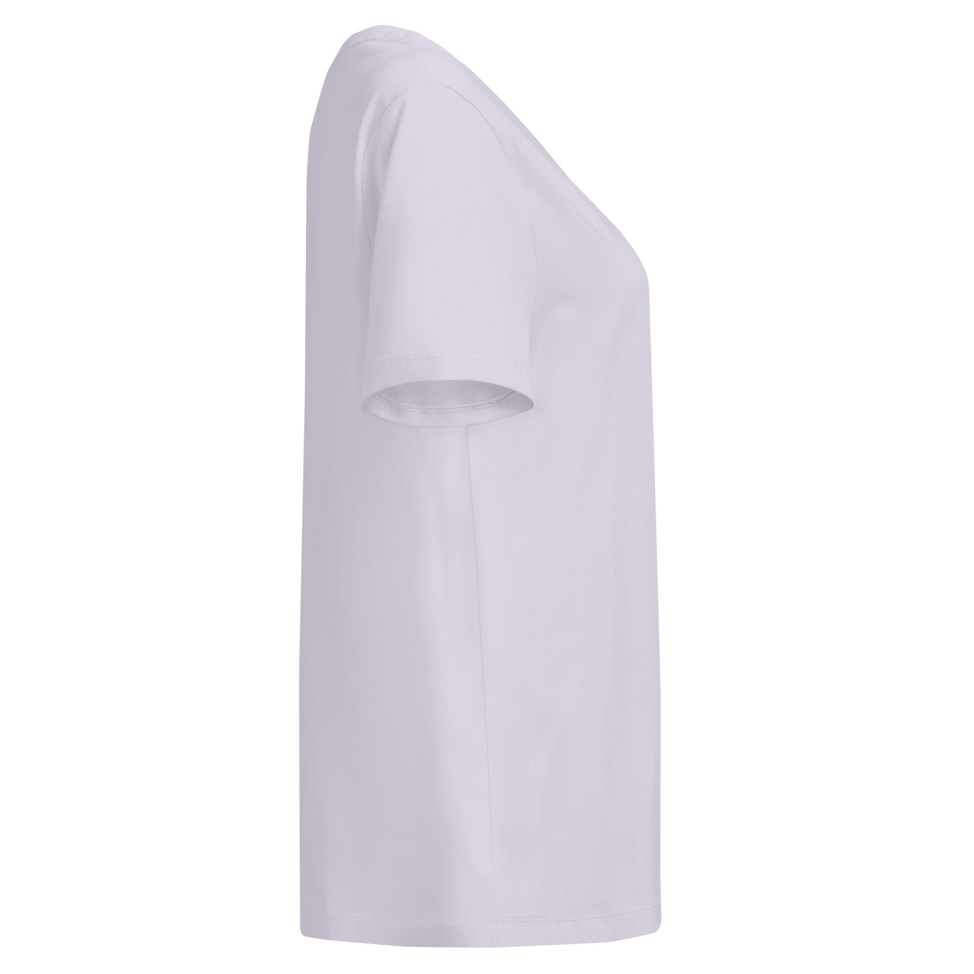 SOBER in a Heart - Embroidered Organic Cotton Ribbed Neck T-Shirt for Women | Casual Wear, Street Style & Everyday Comfort