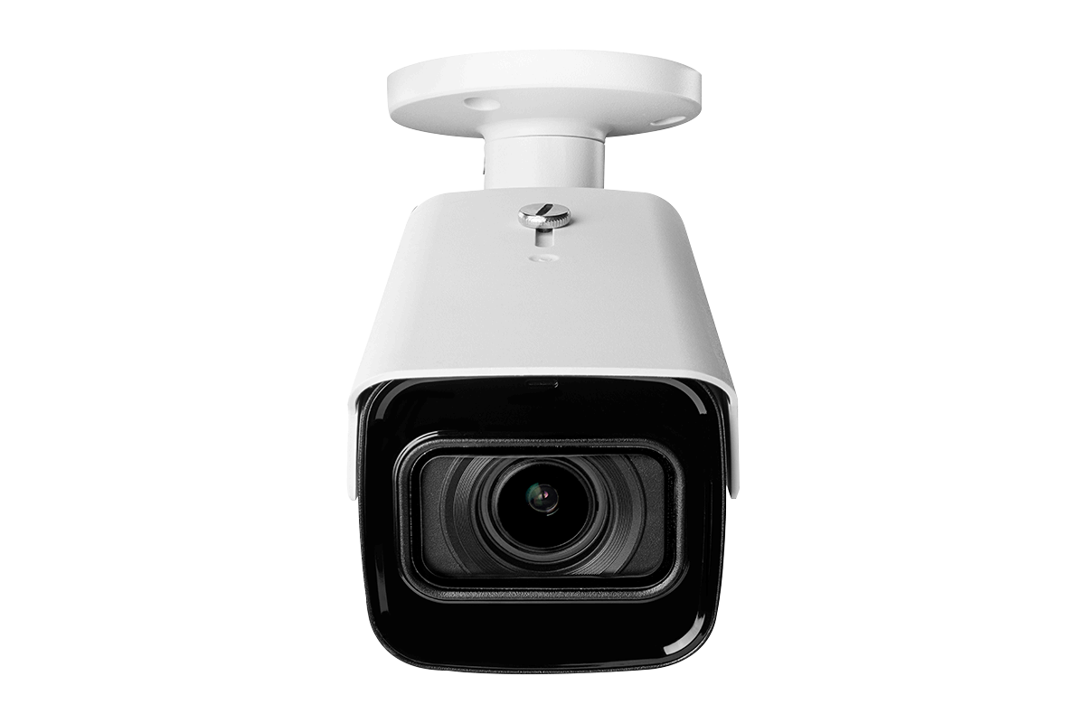 Lorex 4K Ultra HD Wired Bullet Security Camera with Motorized Varifocal Lens, 30FPS Real-Time Recording | Outdoor Home & Business Surveillance, Night Vision, Weatherproof