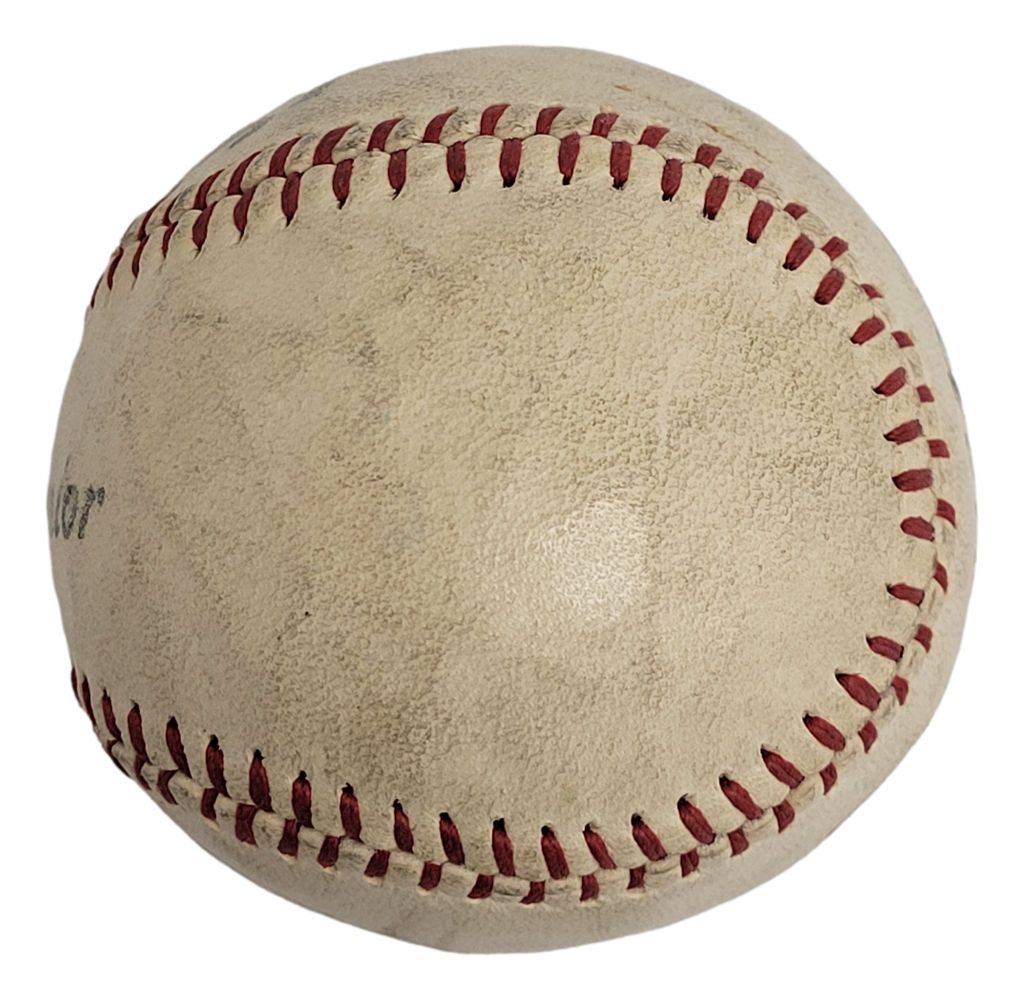 Authentic Babe Ruth 1920s Signed Spalding Junior League Baseball - Yankees Legend BAS+PSA Auto 8 - Perfect for Baseball Memorabilia Collectors & Sports Fans Display