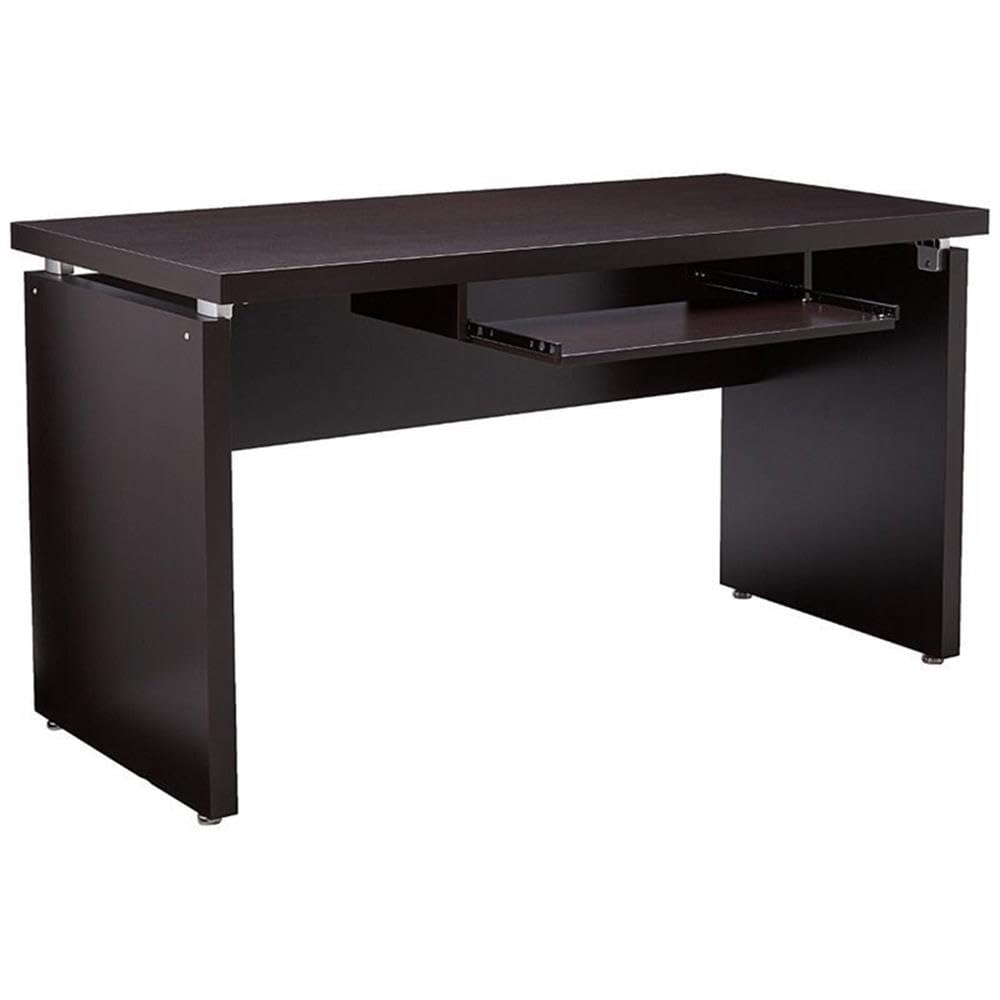 Home Square 4-Piece Office Furniture Set - Bookcase, Desk, Chair & Mobile File Cabinet for Home Office, Study Room & Workspace Organization