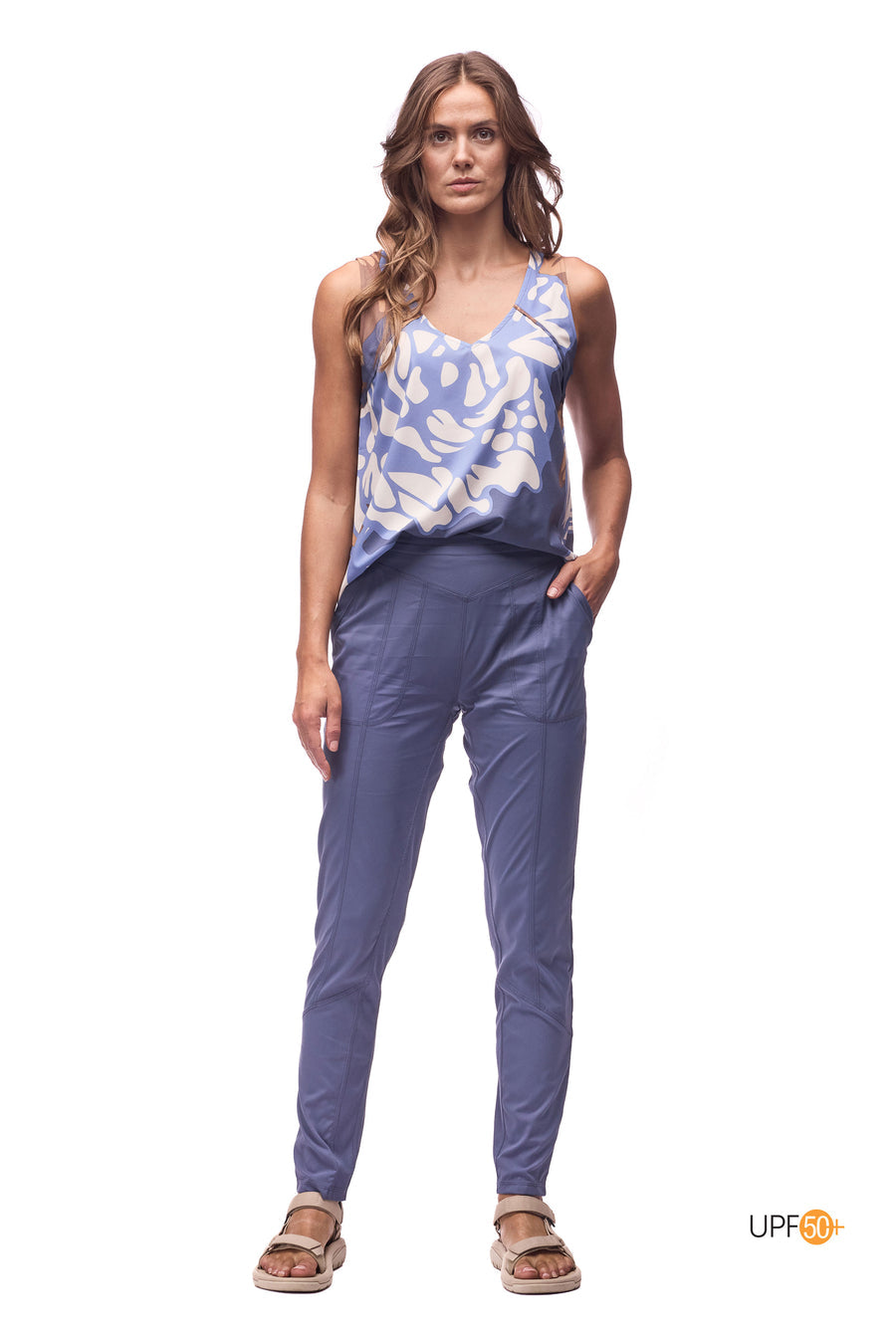 Indyeva Travel IV Pants for Women - Lightweight, Comfortable & Stylish Hiking & Outdoor Adventure Pants