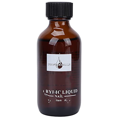 Professional Acrylic Nail Liquid Monomer for Nail Extensions - 60ml Salon-Grade Nail Art Supplies for DIY & Home Manicure - Perfect for Acrylic Nail Sculpting, Carving & Extension Application