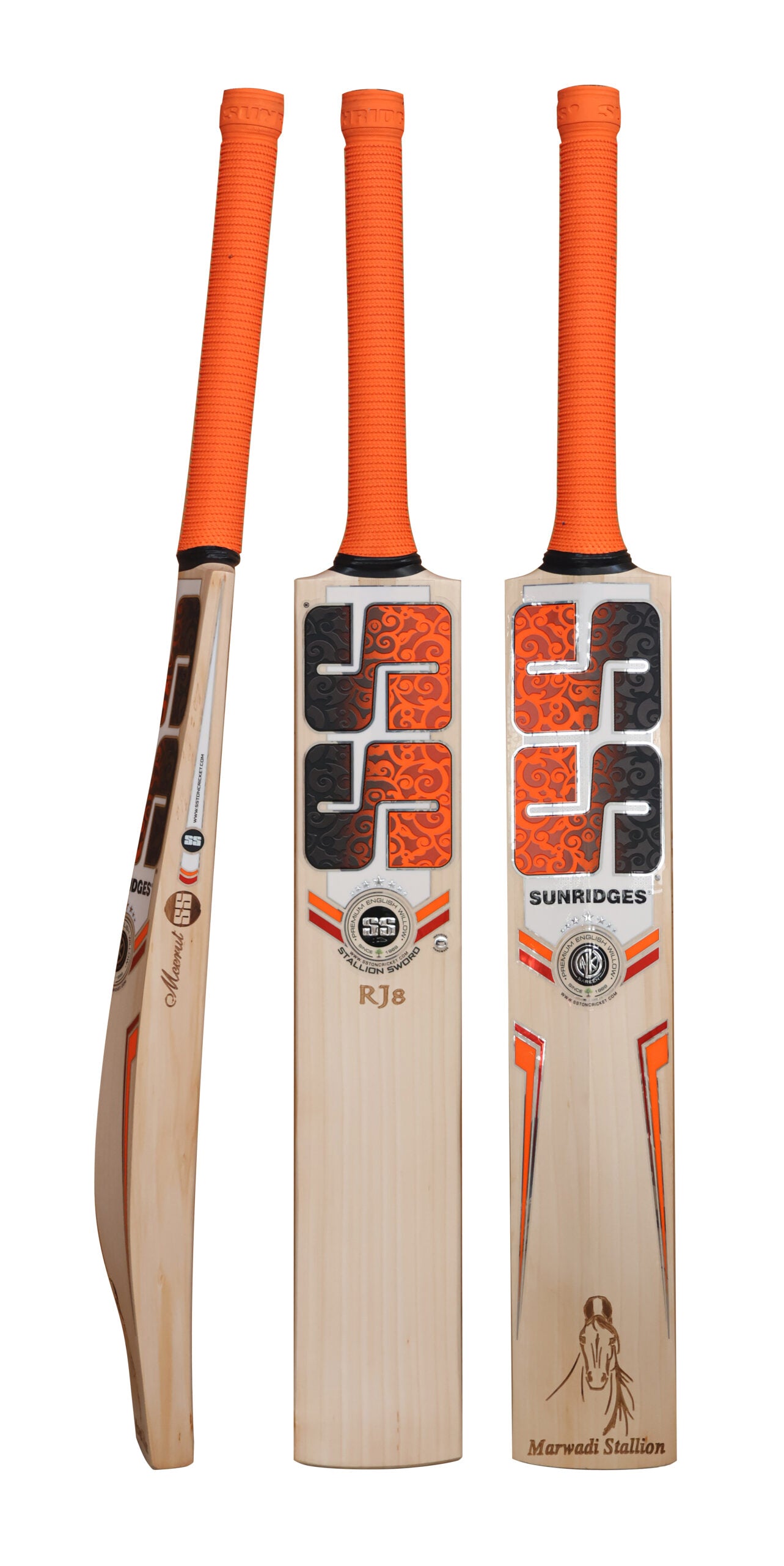 SS Ravindra Jadeja Junior Cricket Bat 2025 - Lightweight & Durable for Youth Cricket Training & Matches