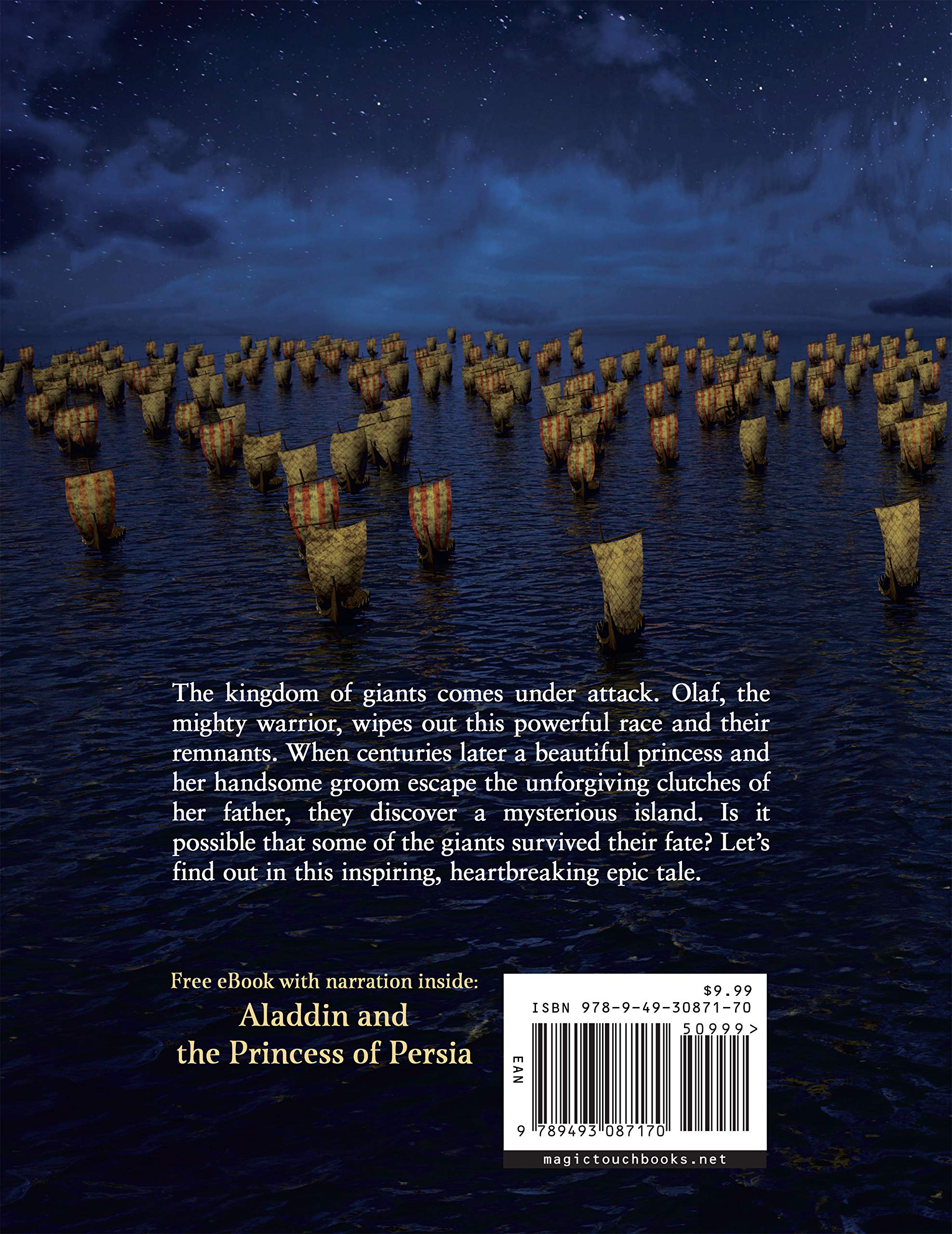 The Last Home of the Giants - Magic Touch Books | Fantasy Adventure Novel for Teens & Adults | Perfect for Bedtime Reading & Book Club Discussions