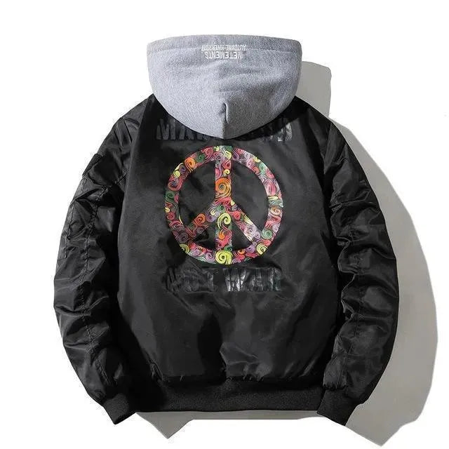 Blizzard Men's Flight Bomber Jacket - Winter Aviator Coat with Warm Lining | Perfect for Cold Weather, Outdoor Adventures & Casual Style