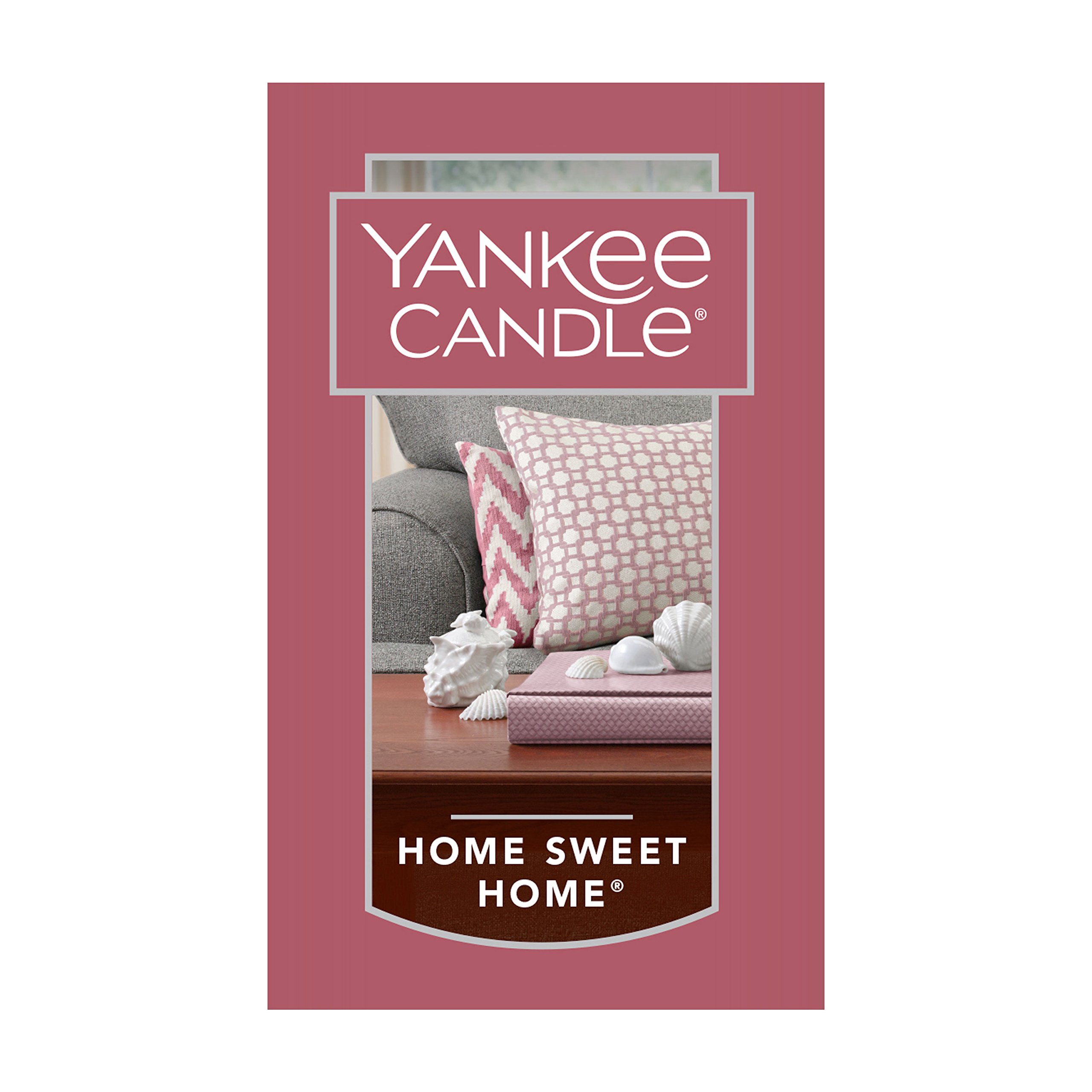 Yankee Candle Salted Caramel & Home Sweet Home Scented 22oz Large Jar Candles - Long Lasting Fragrance for Living Room, Bedroom & Home Decor