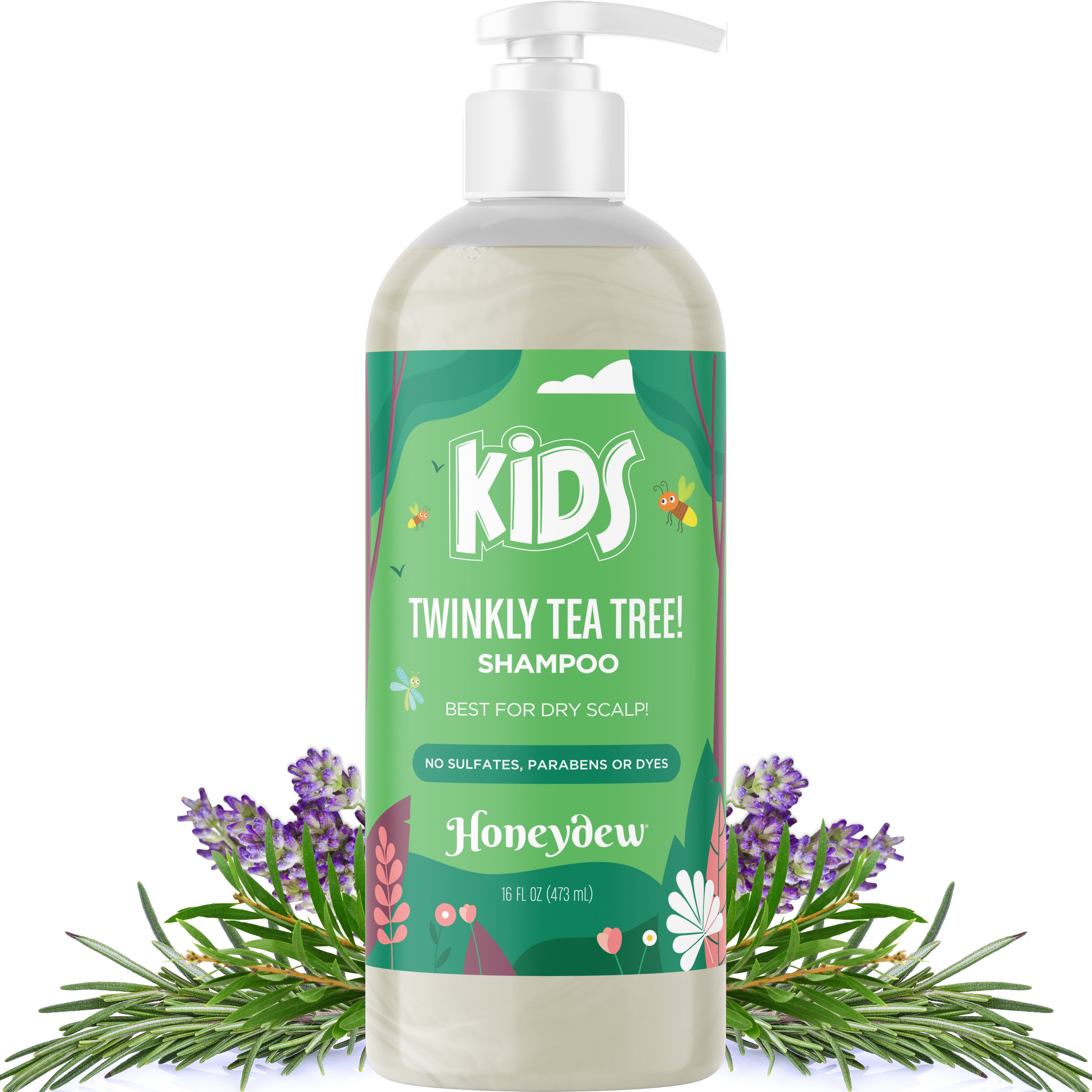 Best Kids Scalp Care Shampoo for Sensitive Skin - Gentle & Tear-Free Formula for Daily Use - Perfect for Children with Dry, Itchy Scalp or Cradle Cap