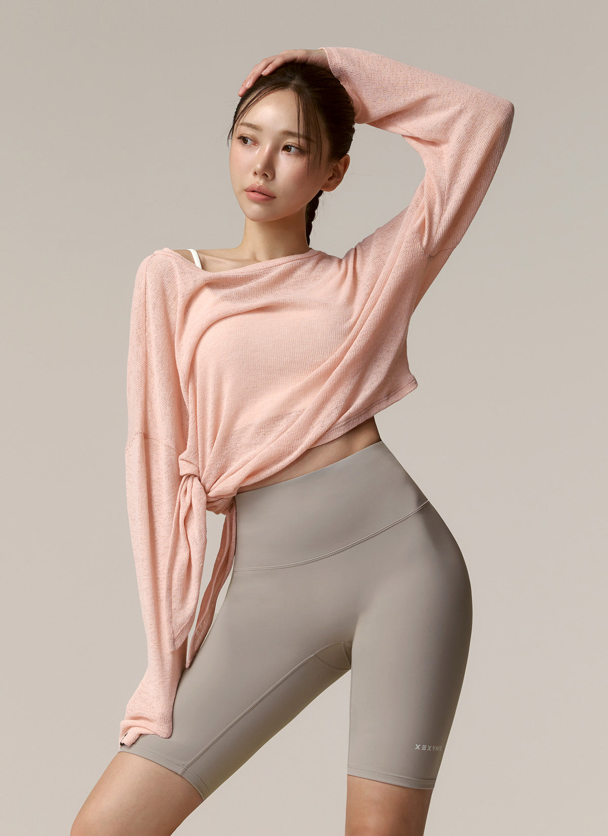 Stylish Side Slit Long Sleeve Cover Up - Women's Fashion Beachwear for Summer Vacation & Pool Parties